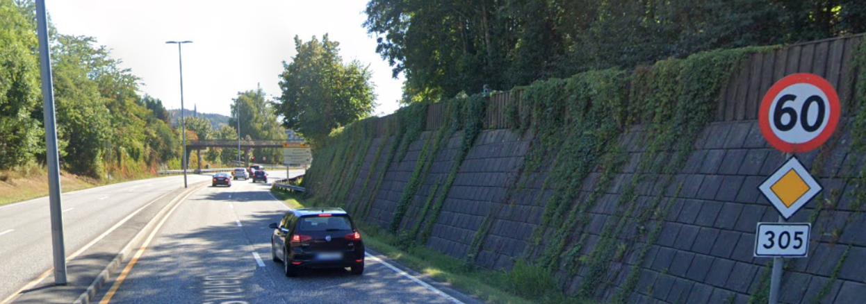 Bilde av særskilt fartsgrenseskilt