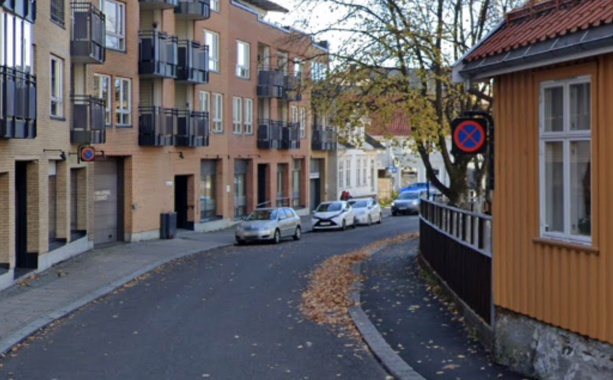 Bilde av et stans forbudt skilt