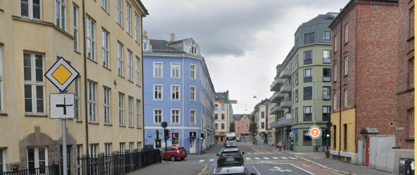 Særlig ulykkesfare med fareskilt
