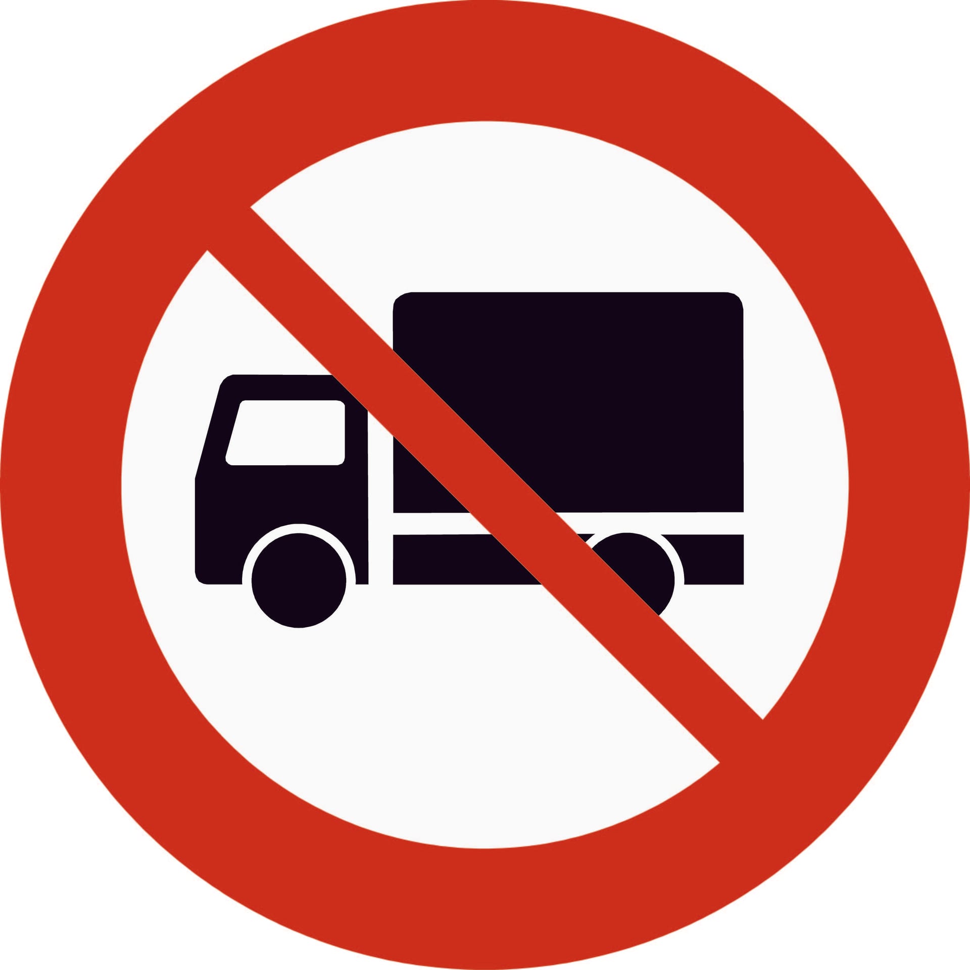 Trafikkforbud (lastebil og trekkbil)