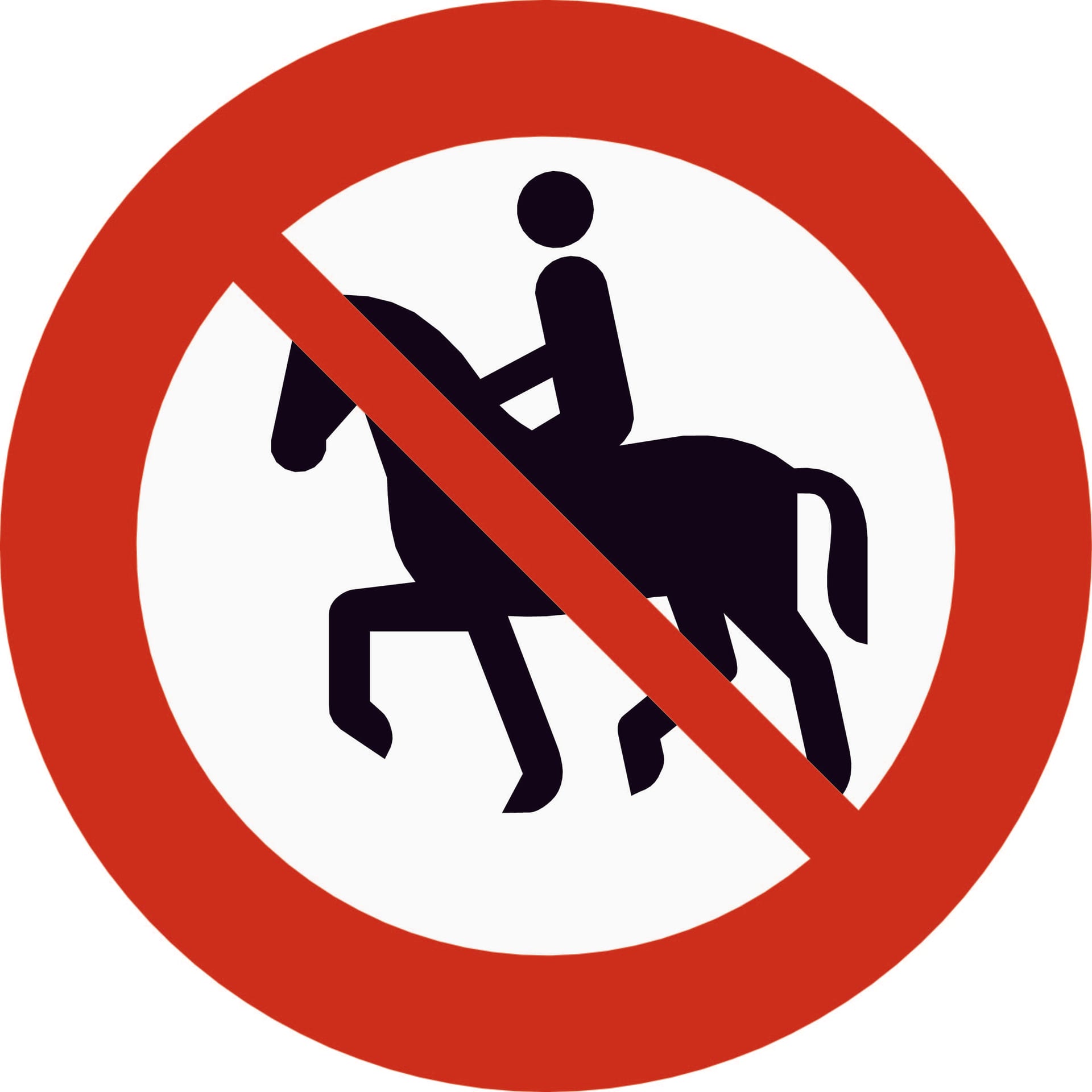 Trafikkforbud (ridende)