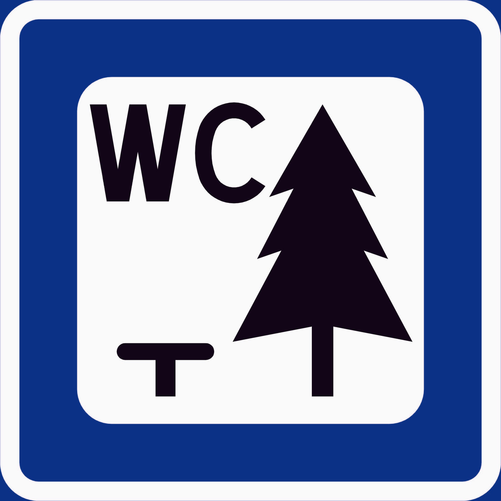 Rasteplass med toalett