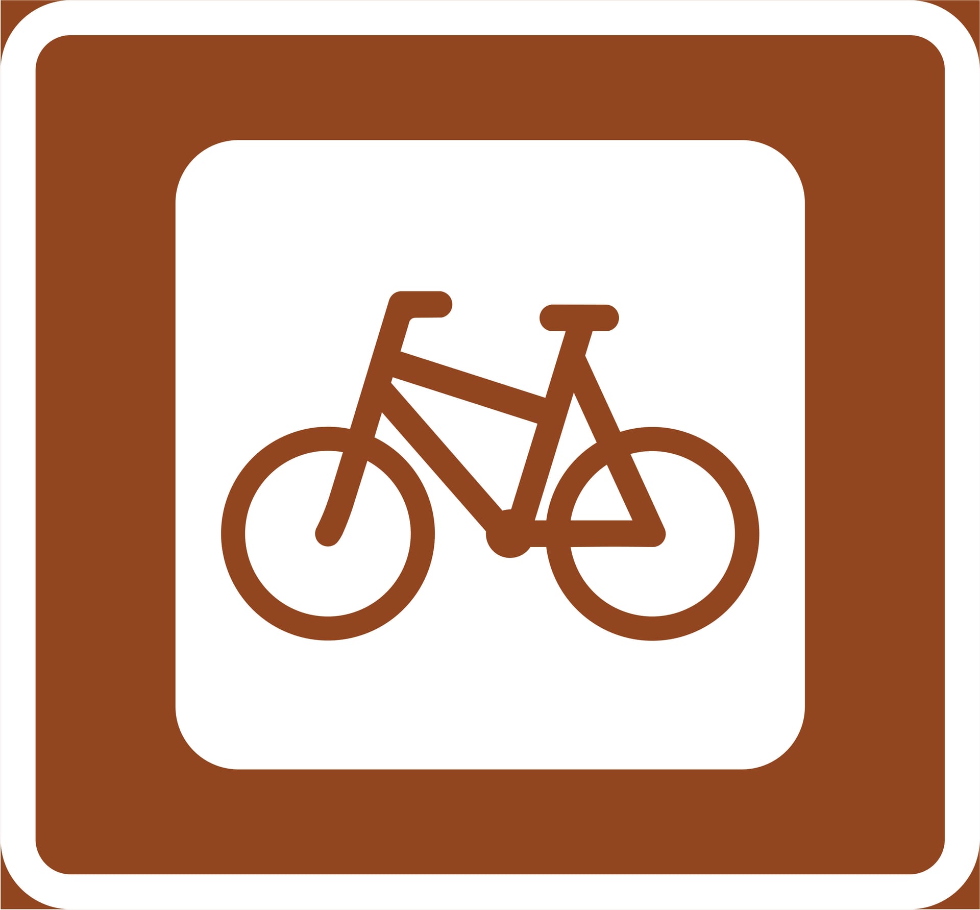 Cycling trail