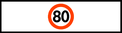General speed limit in miniature