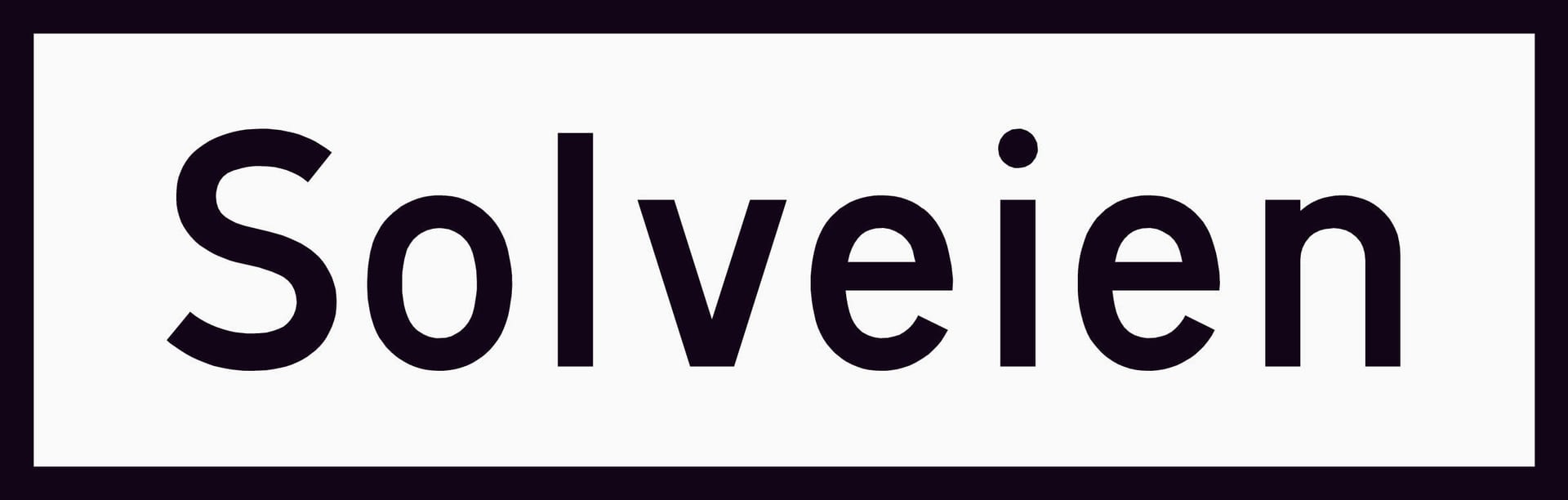Street / road name sign